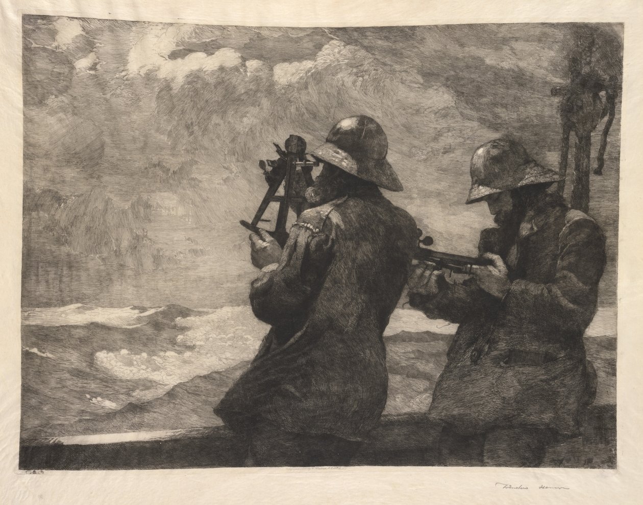 Sekiz Çan, 1881. by Winslow Homer