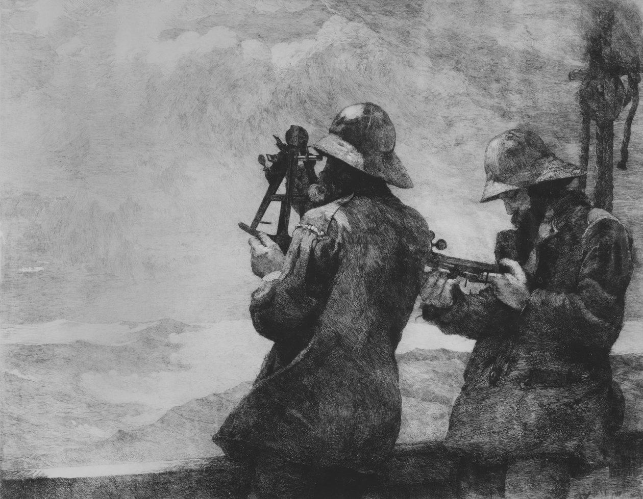 Sekiz Çan, 1887. by Winslow Homer