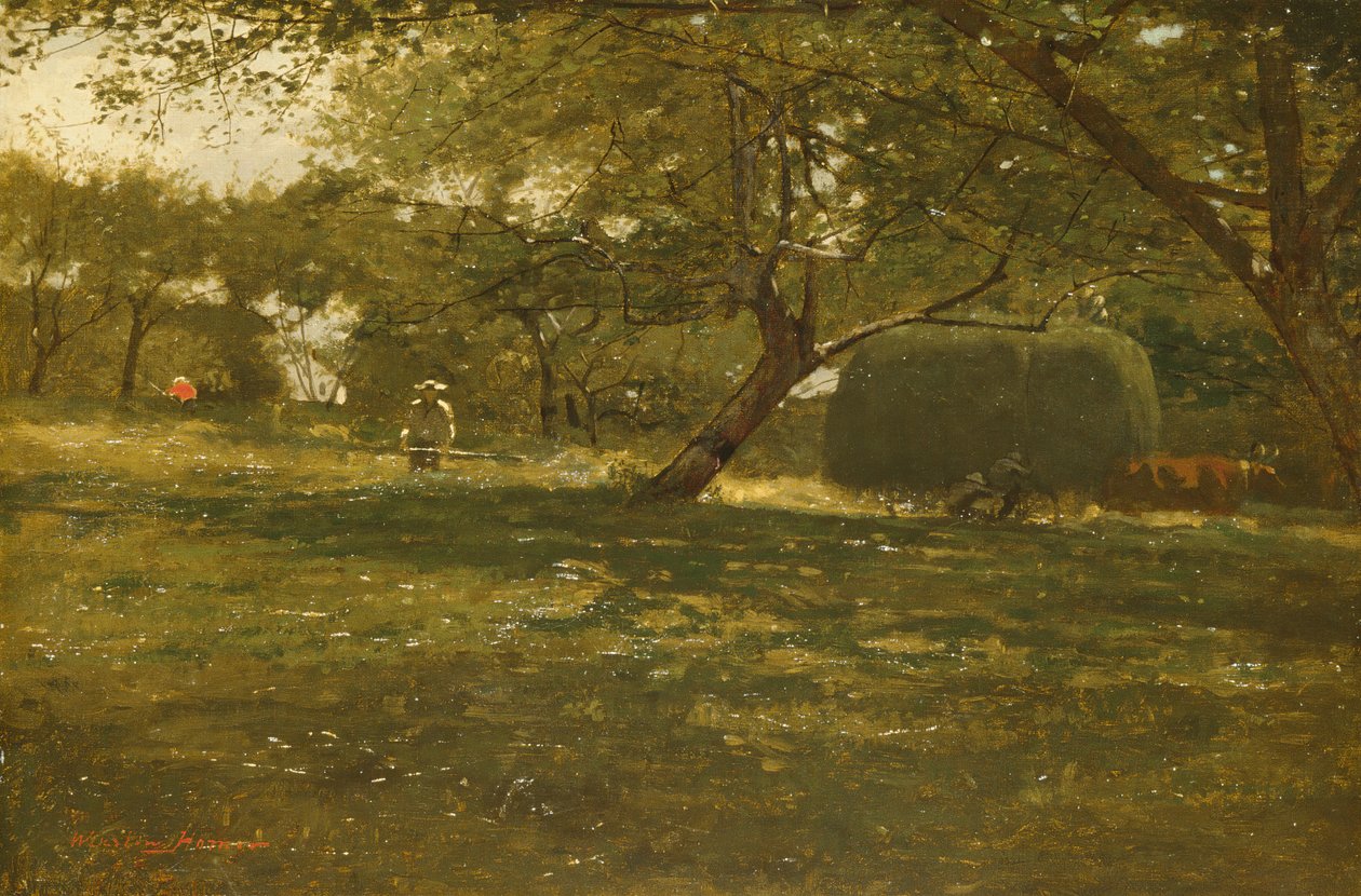Hasat Sahnesi, ca. 1873. by Winslow Homer