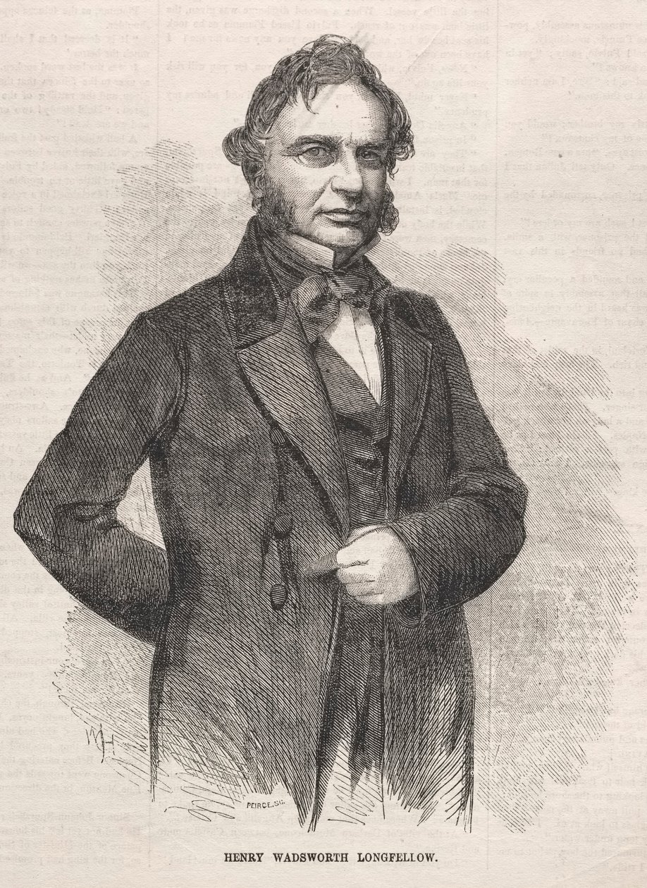 Henry Wadsworth Longfellow, 1858. by Winslow Homer