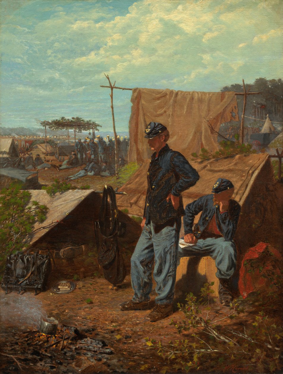 Evim güzel evim by Winslow Homer