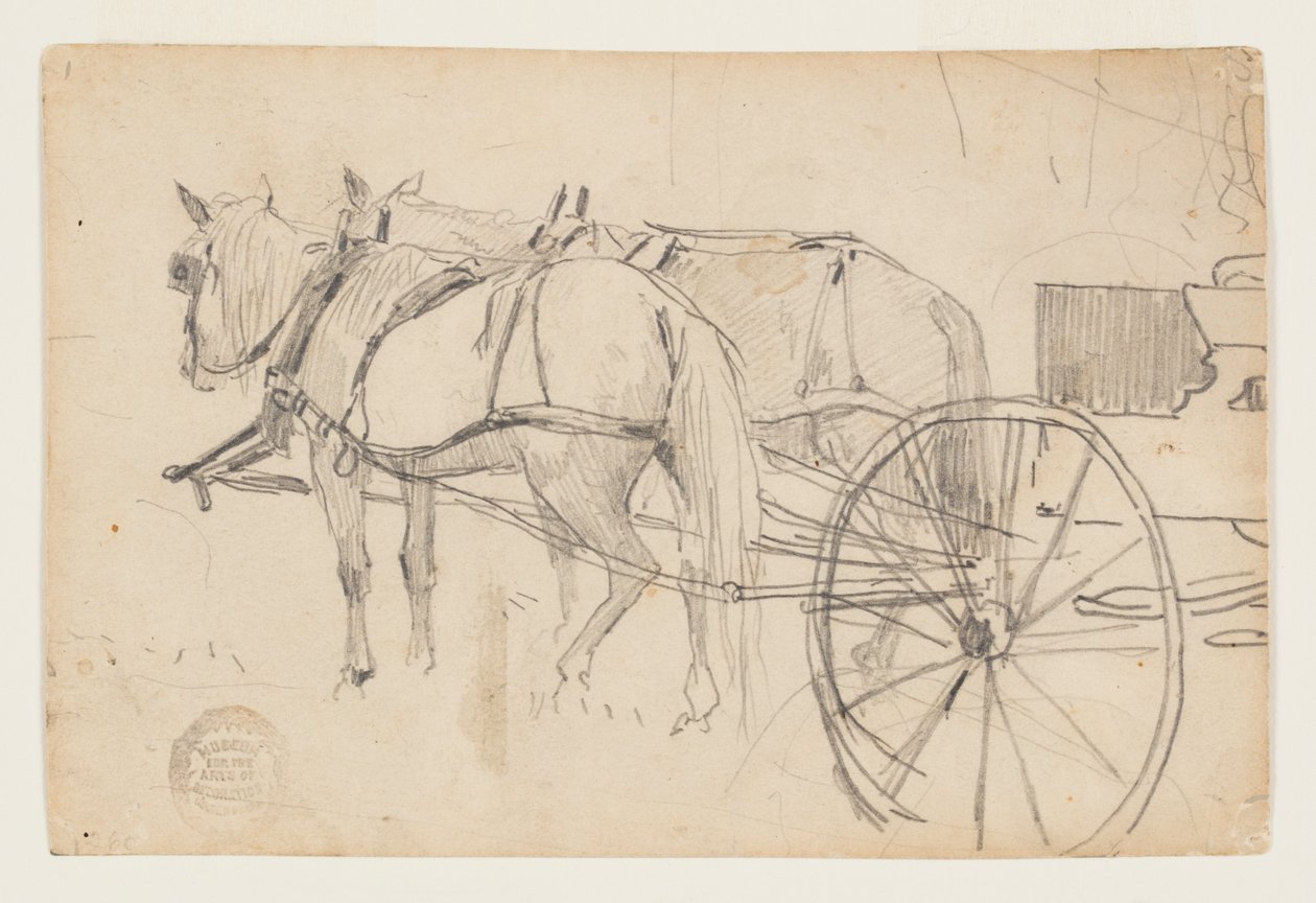 Atlar ve Vagon (Piknik Gezisi) by Winslow Homer