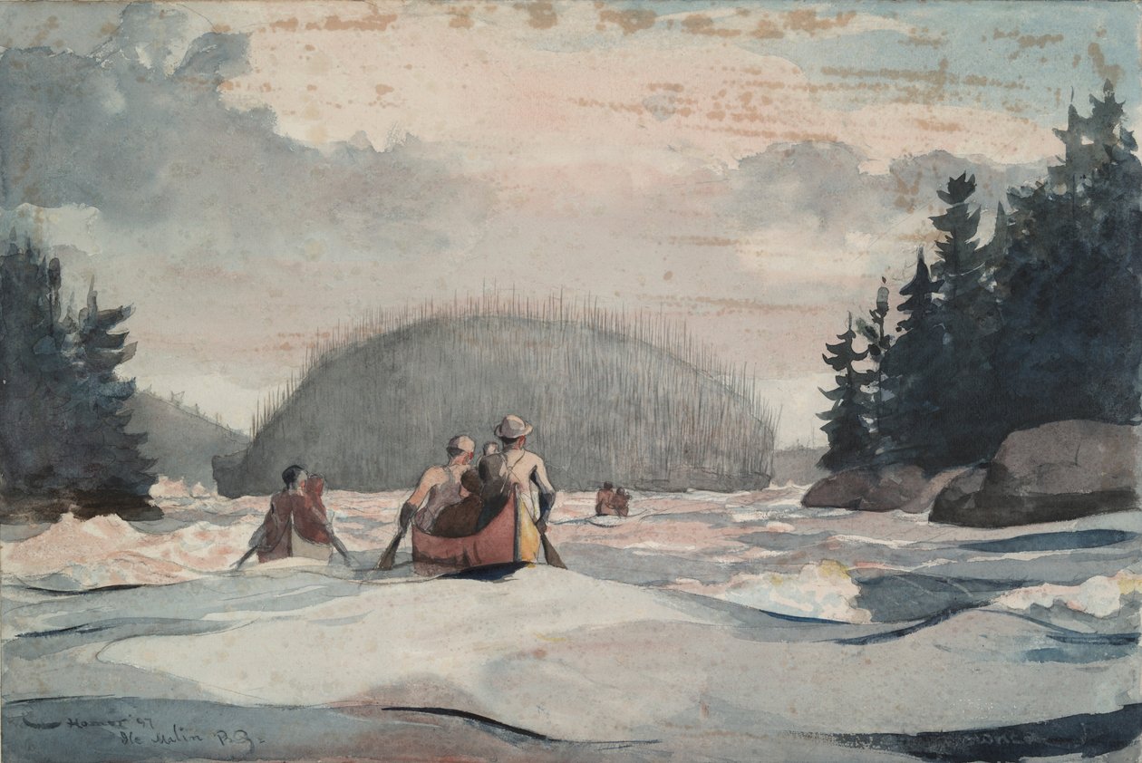 İle Malin by Winslow Homer