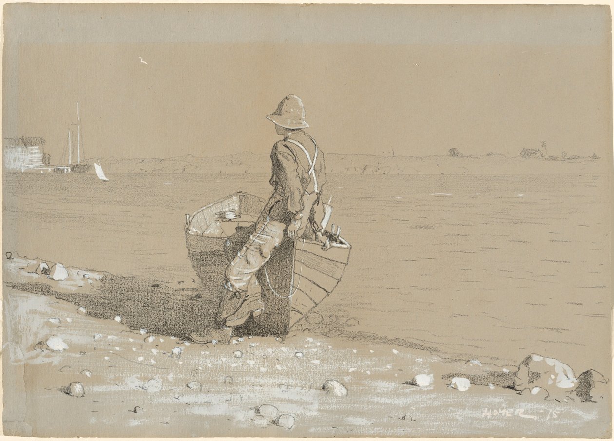 Dışarı bakıyor by Winslow Homer