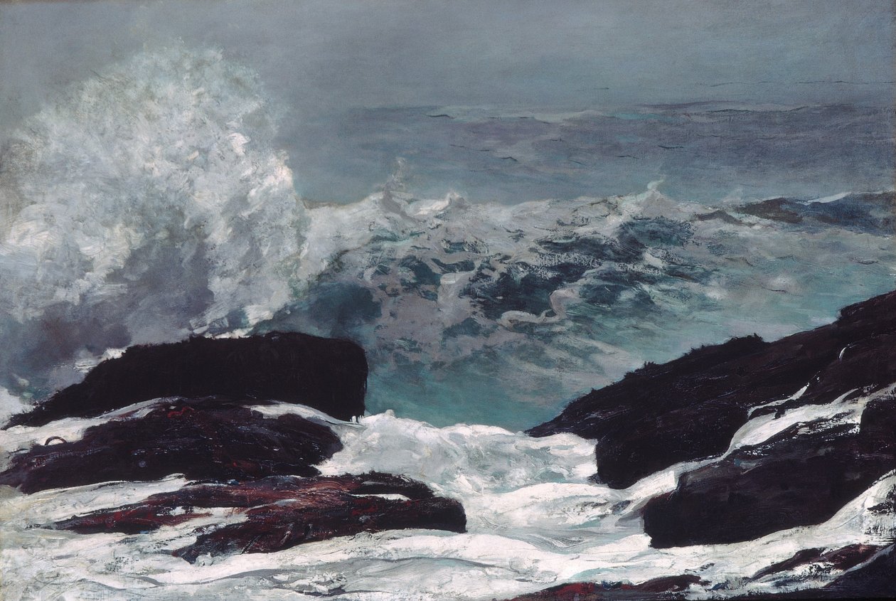 Maine Sahili by Winslow Homer