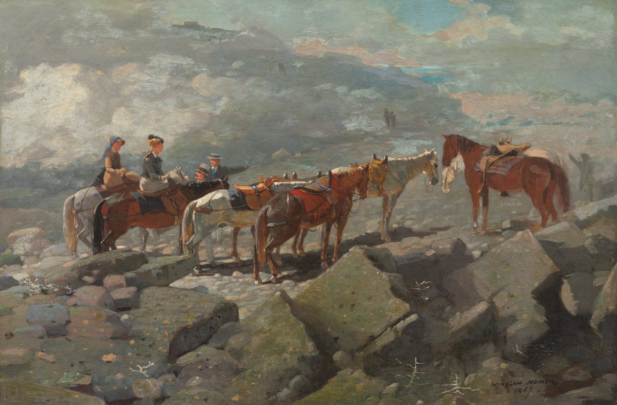 Washington Dağı, 1869. by Winslow Homer