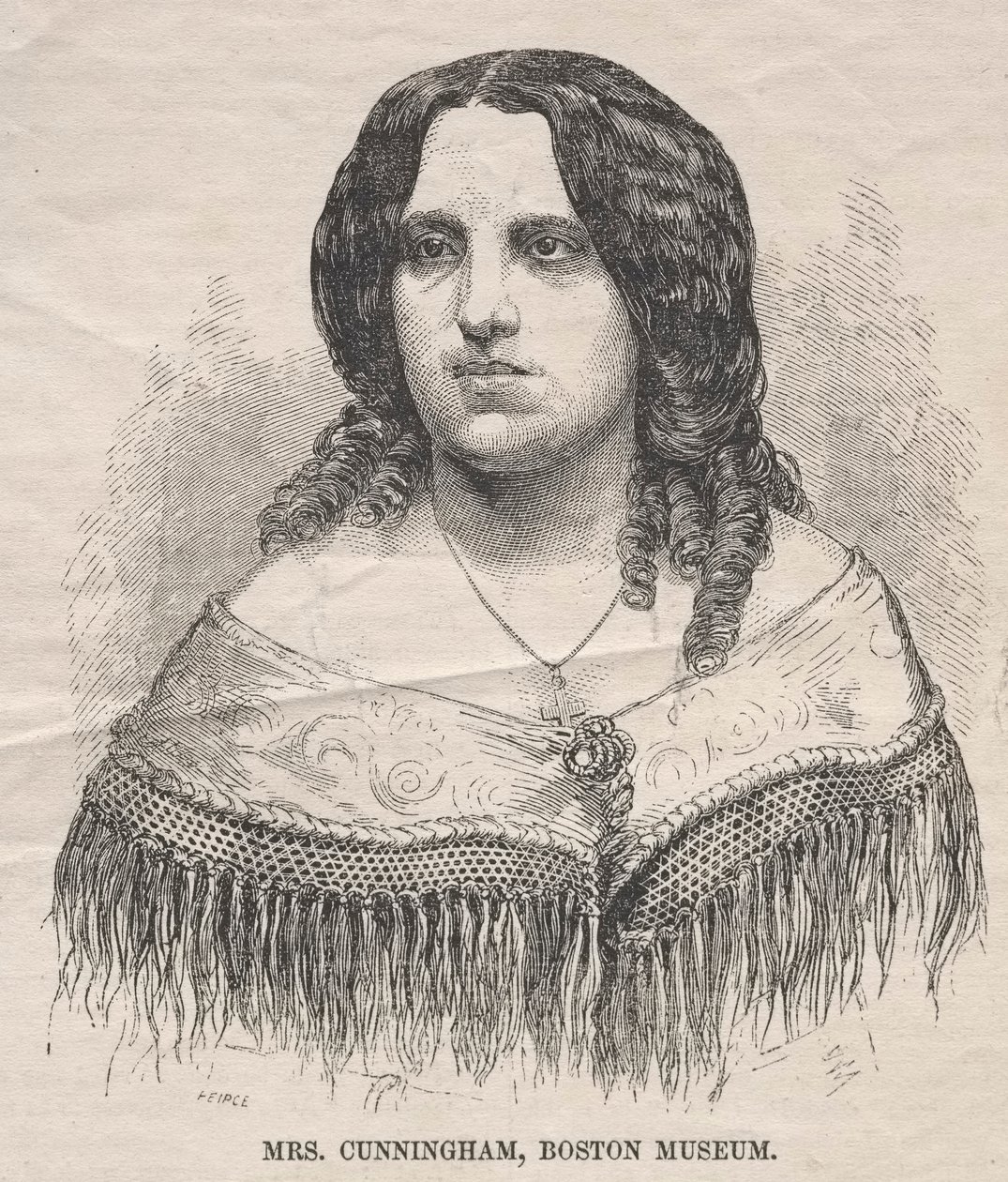 Bayan Cunningham, Boston Müzesi, 1859. by Winslow Homer