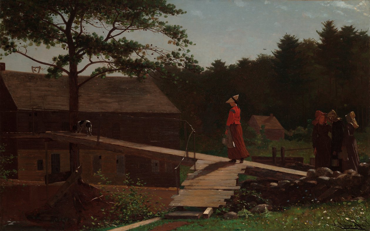 Eski Değirmen (Sabah Çanı) by Winslow Homer