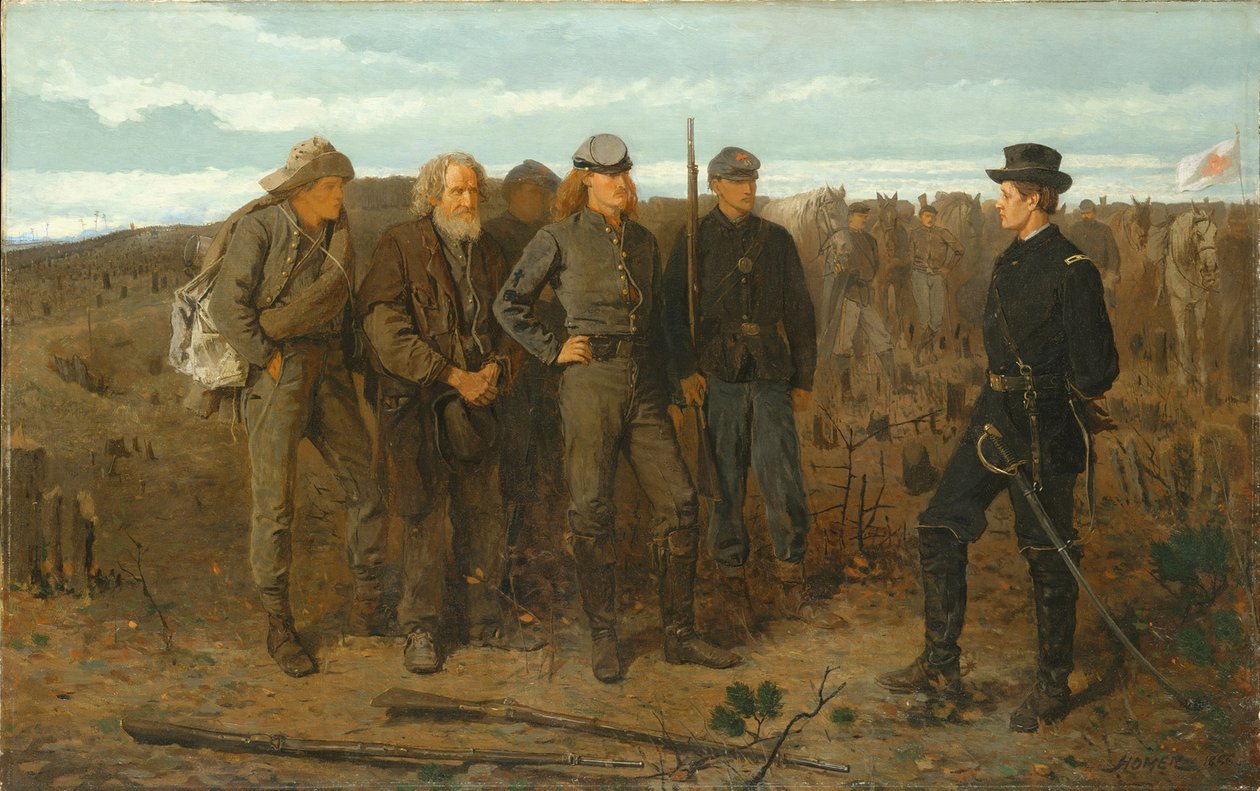 Önden mahkumlar by Winslow Homer