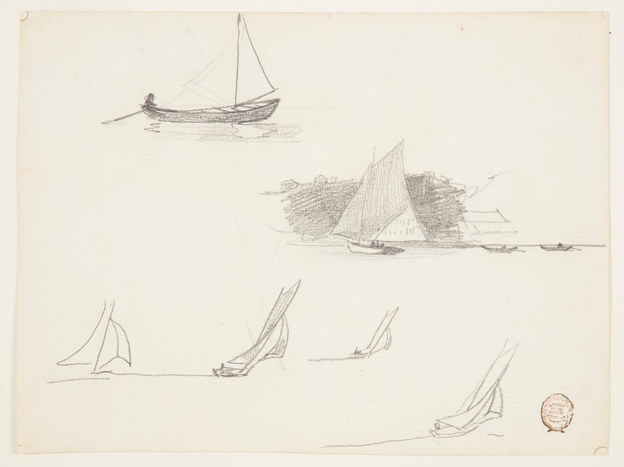 Yelkenlilerin Altı Çalışması by Winslow Homer
