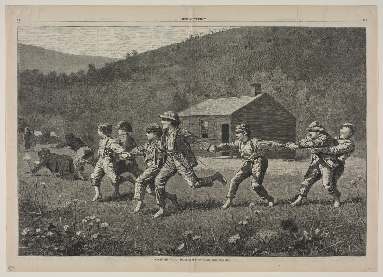 Kırbaç Kırbaç, 1873. by Winslow Homer