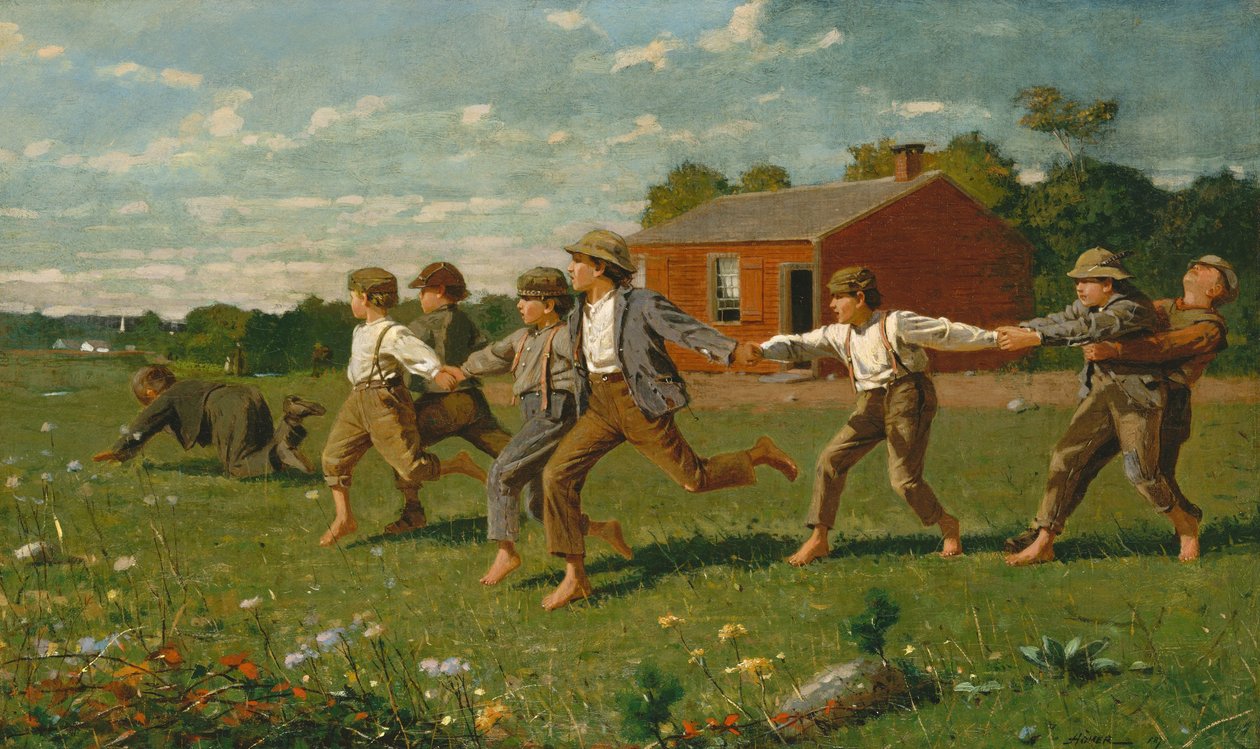 Kırbacı Çek, 1872 by Winslow Homer