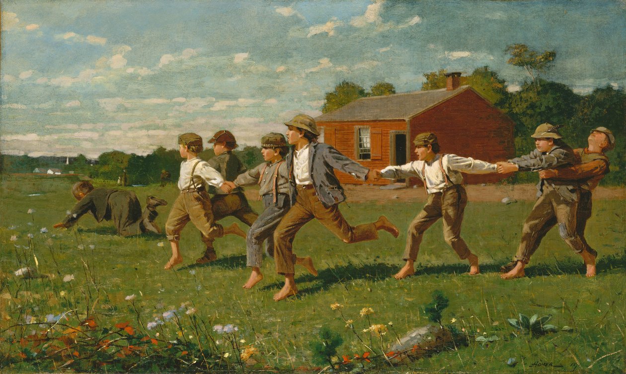 Kırbacı Çek, 1872. by Winslow Homer