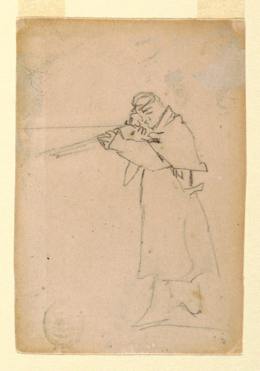 nişan alan asker by Winslow Homer