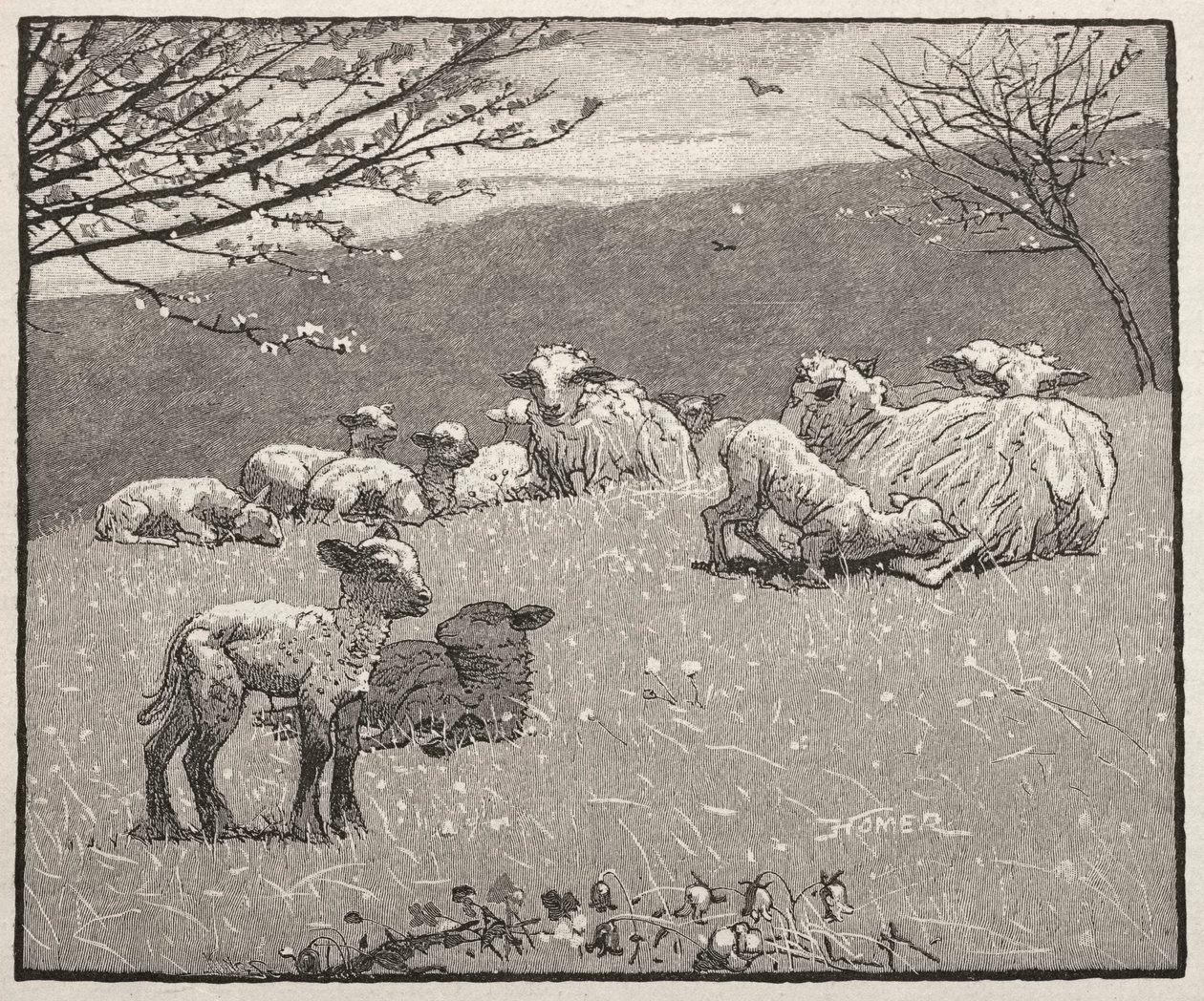 Bahar Kuzu, 1880. by Winslow Homer