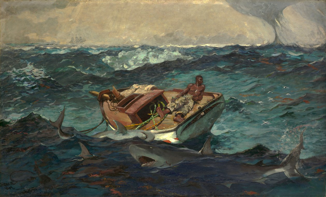 Körfez Çayı, 1899. by Winslow Homer