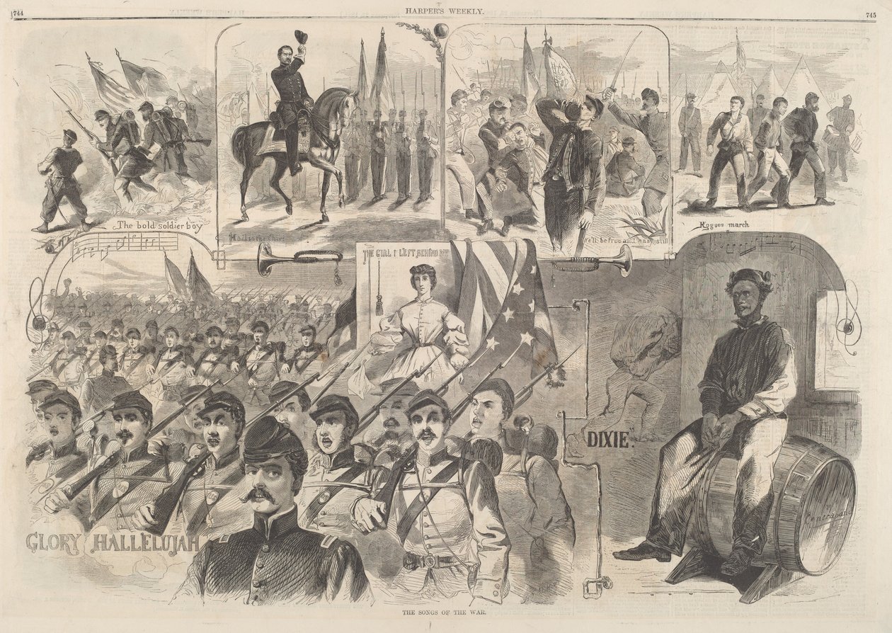 Savaş Şarkıları, 1861
