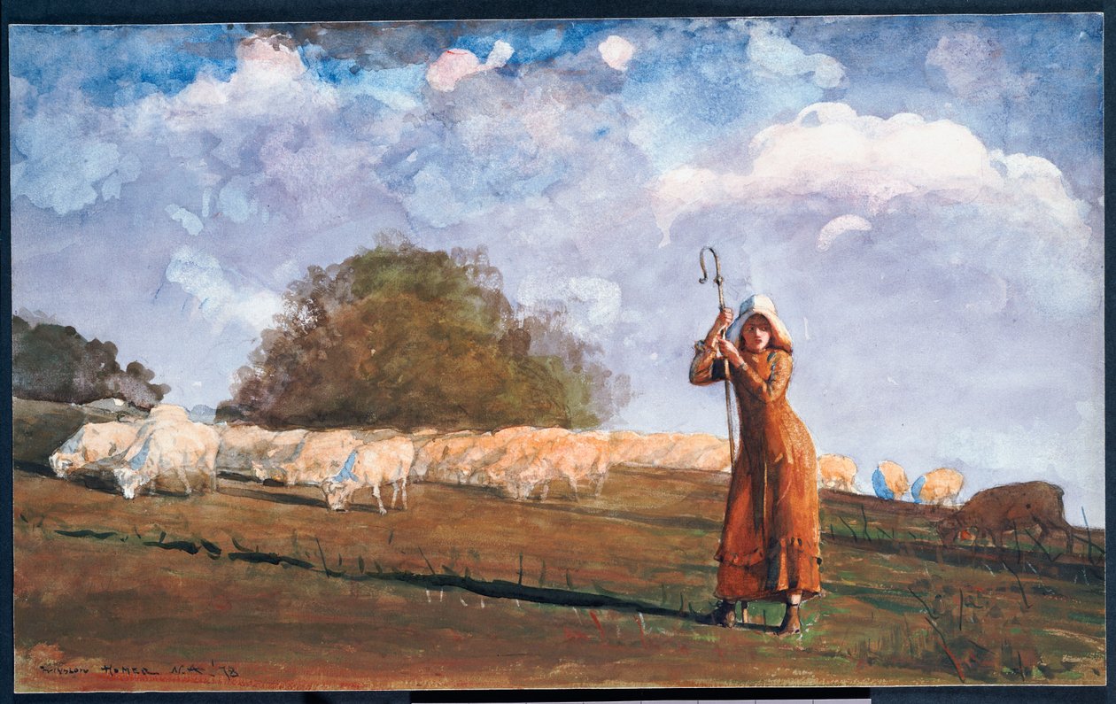 Genç Çoban, 1878 by Winslow Homer
