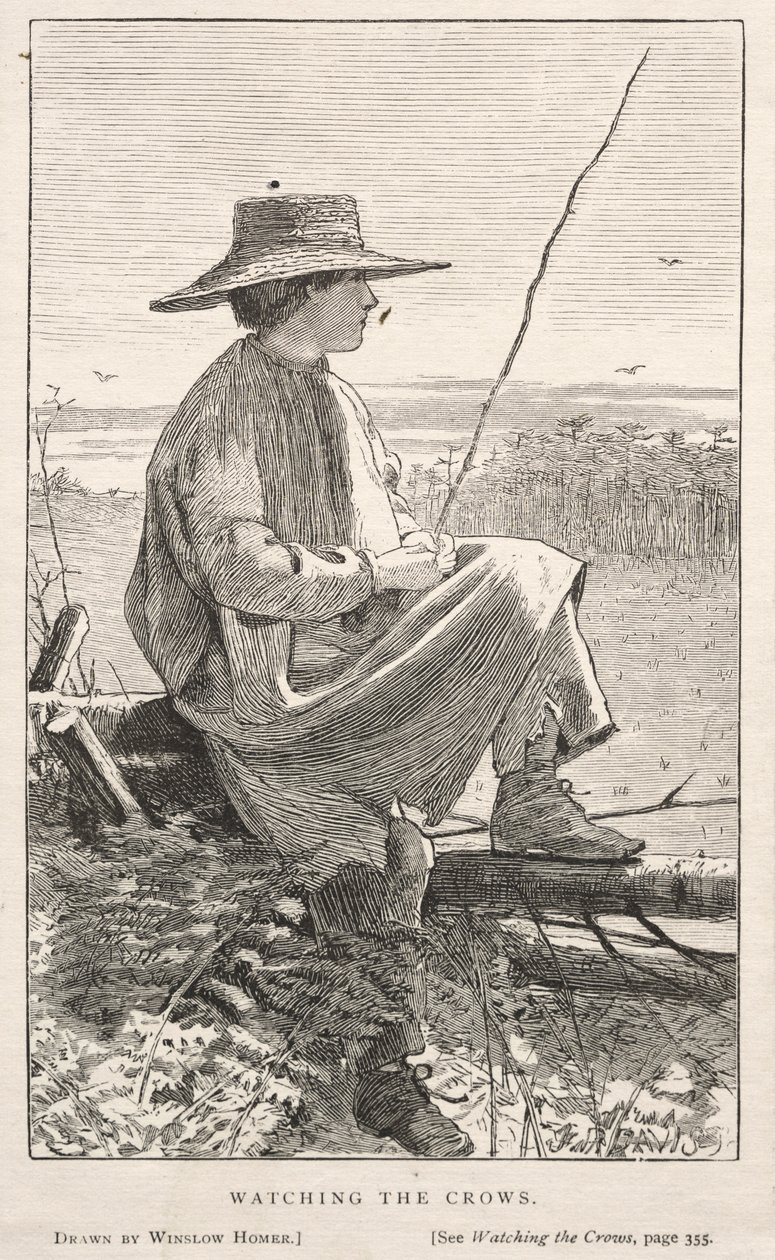 Kargaları İzlemek, 1868. by Winslow Homer