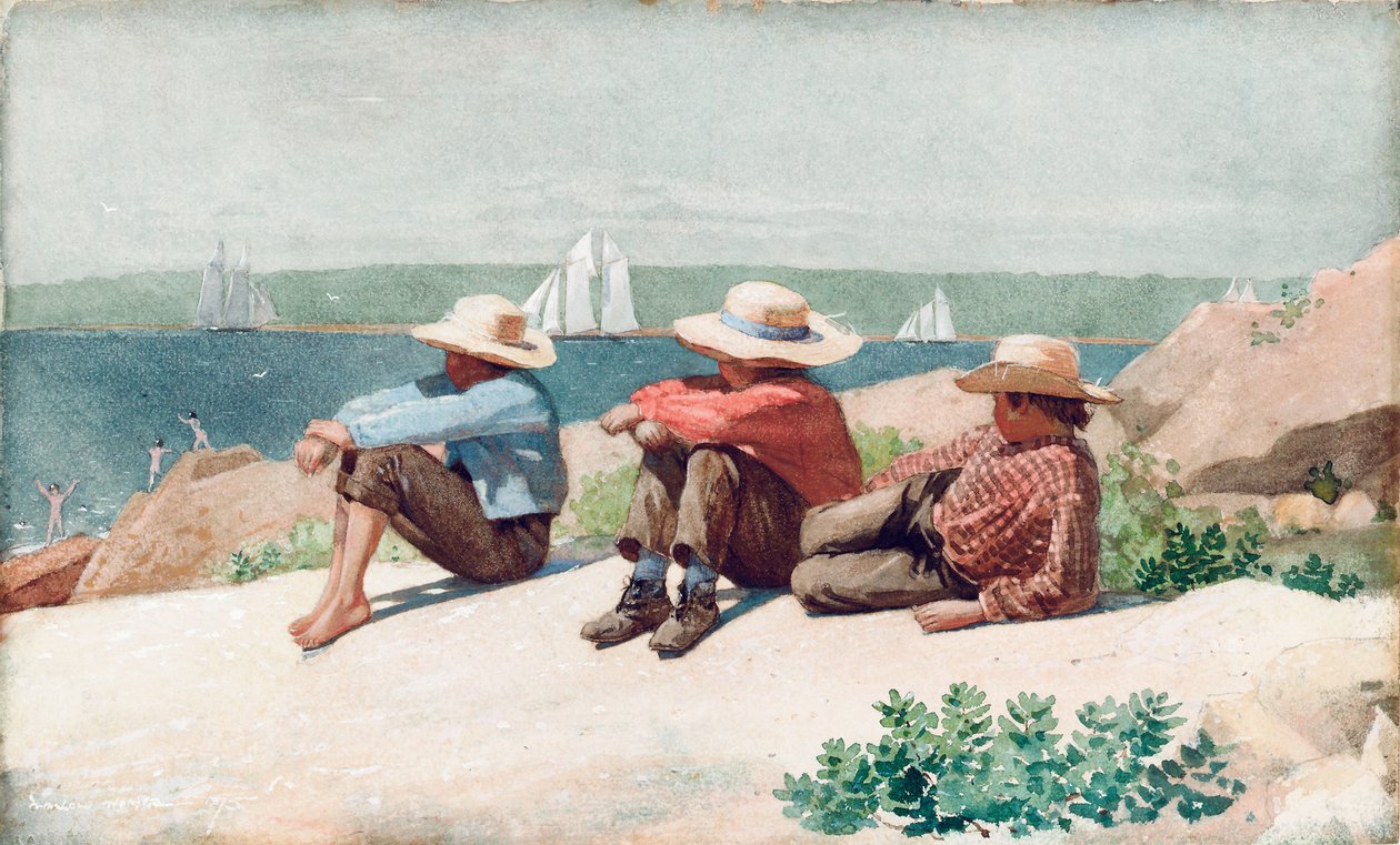 Gemileri İzlemek, Gloucester by Winslow Homer