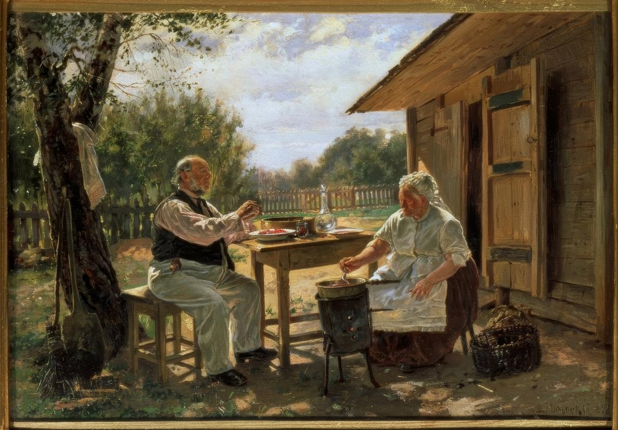 reçel yaparken by Wladimir Jegorowitsch Makowski