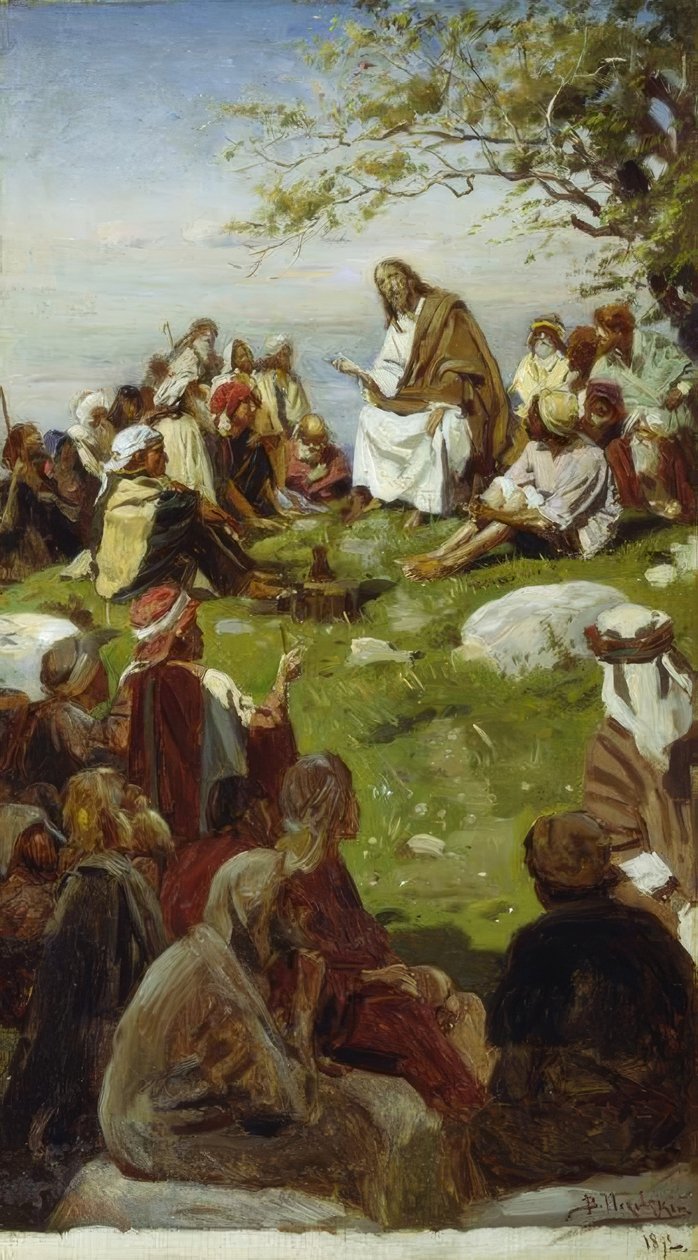Dağdaki Vaaz by Wladimir Jegorowitsch Makowski