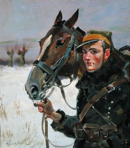 atlı asker by Wojciech Kossak