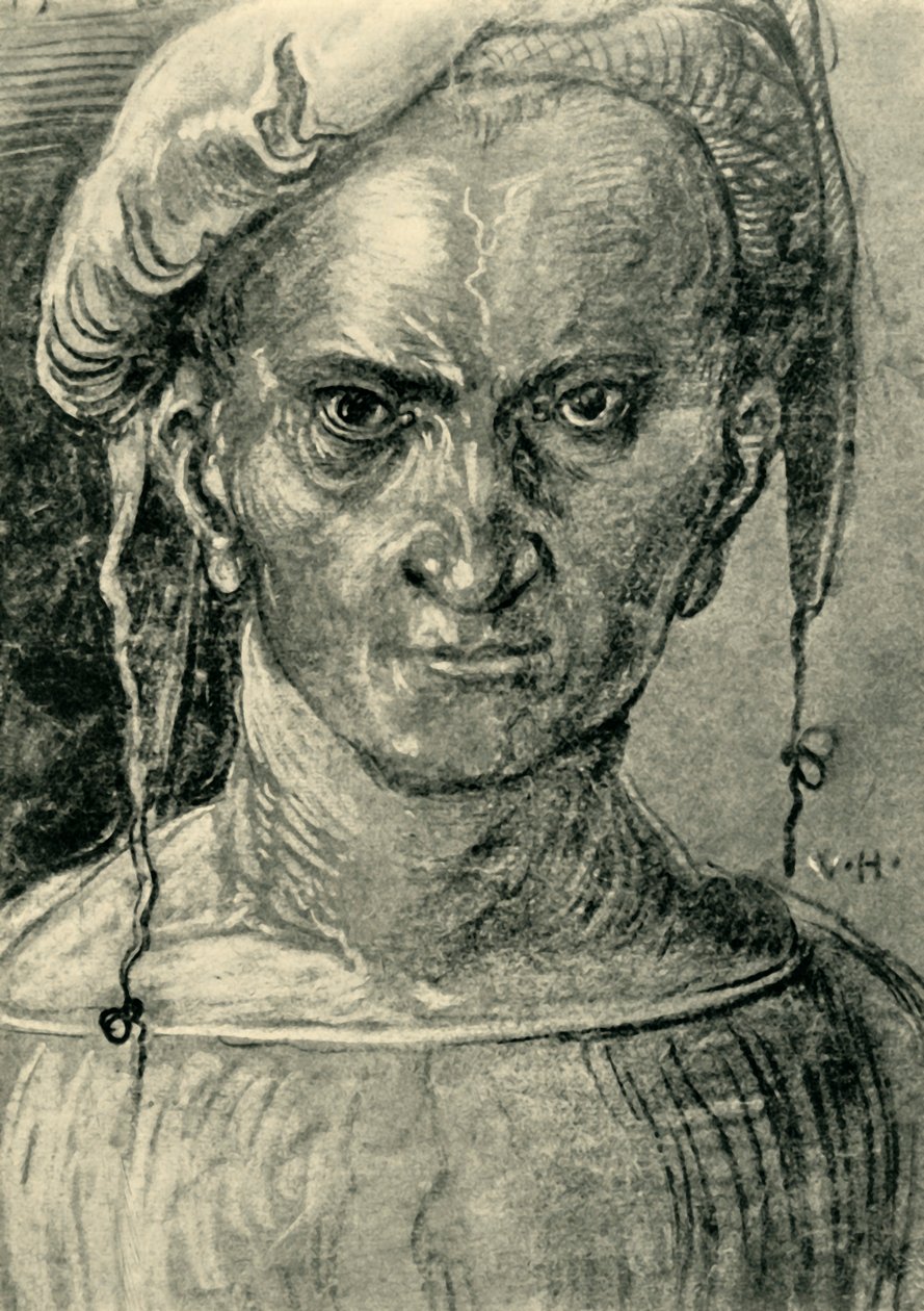Bir adamın portresi, 1522, 1943. by Wolf Huber