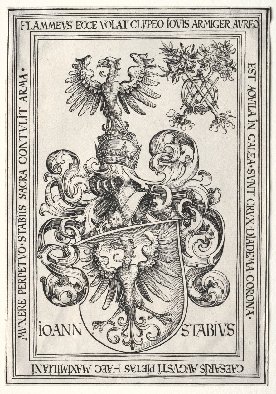 Johann Stabius Arması by Wolf Traut