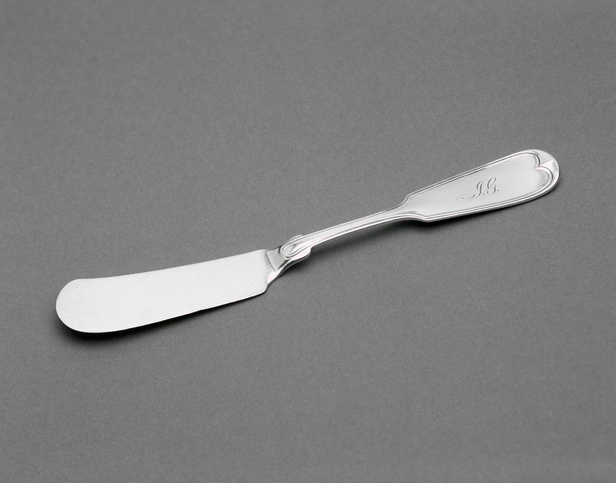 Tereyağı Bıçağı, c. 1845-1864 (gümüş) by Wood and Hughes