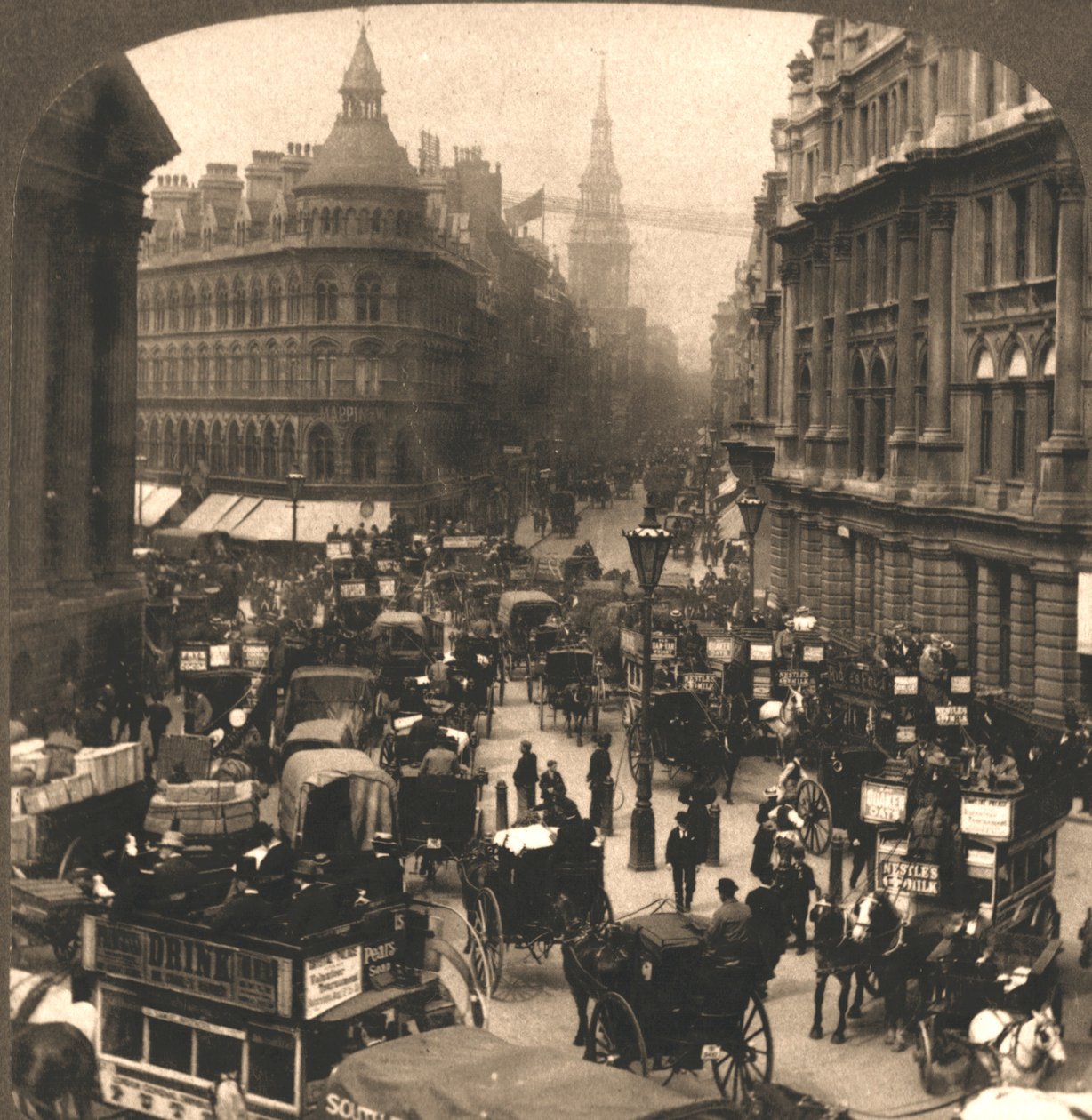 Cheapside, Londra, 1896. by Works and Sun Sculpture Studios