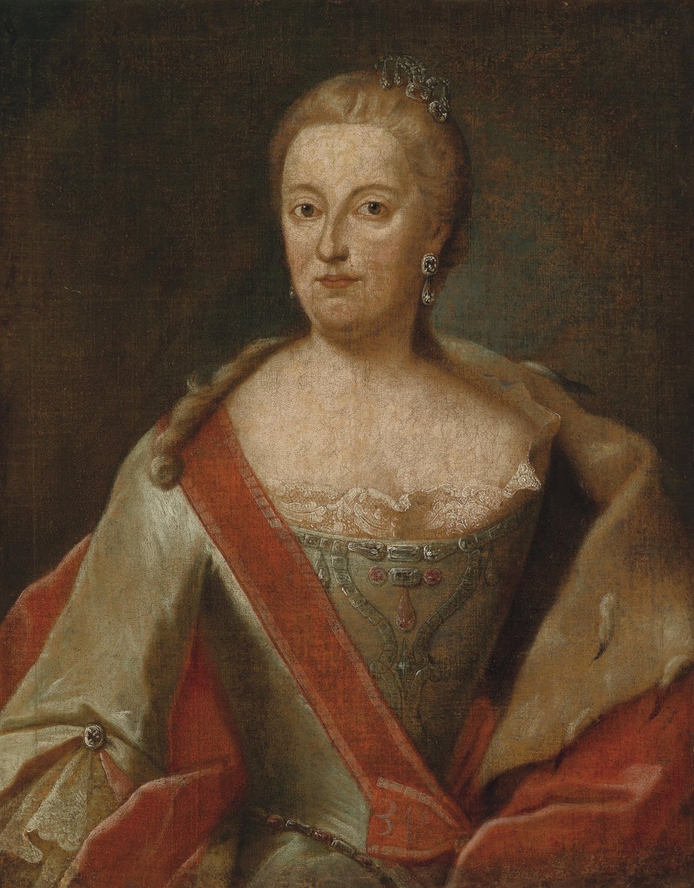 Saksonya Maria Anna (1728-1797) by Workshop of Georg Desmarées