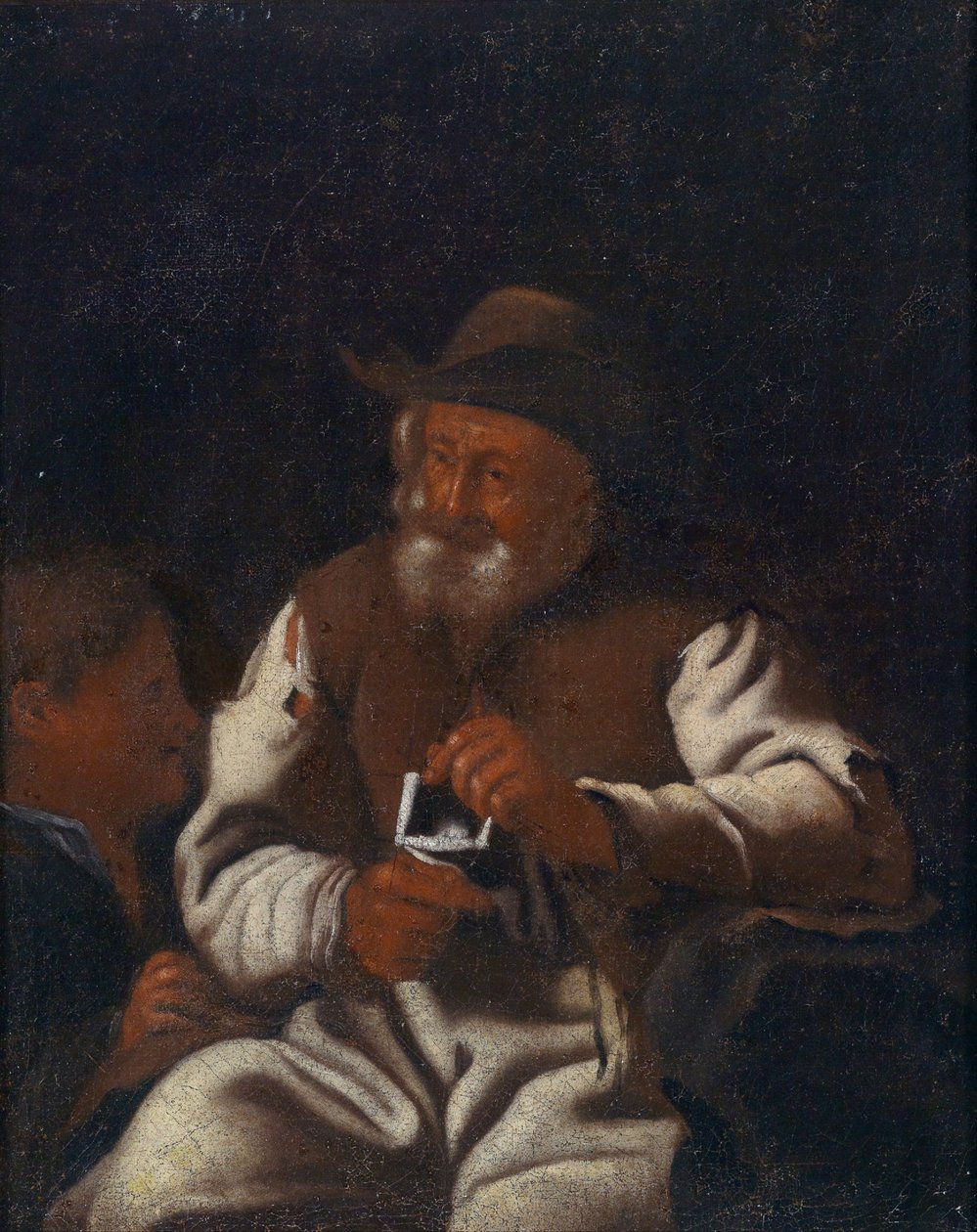 Yaşlı bir adam örgü by Workshop of Michiel Sweerts