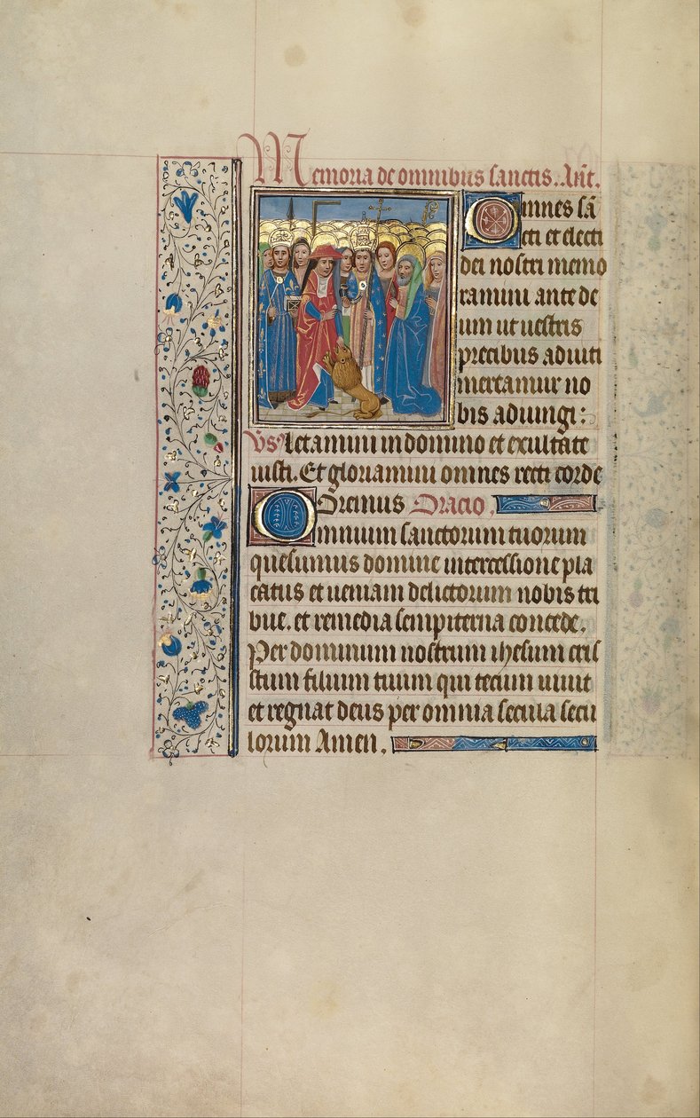 Tüm Azizler by Workshop of Willem Vrelant