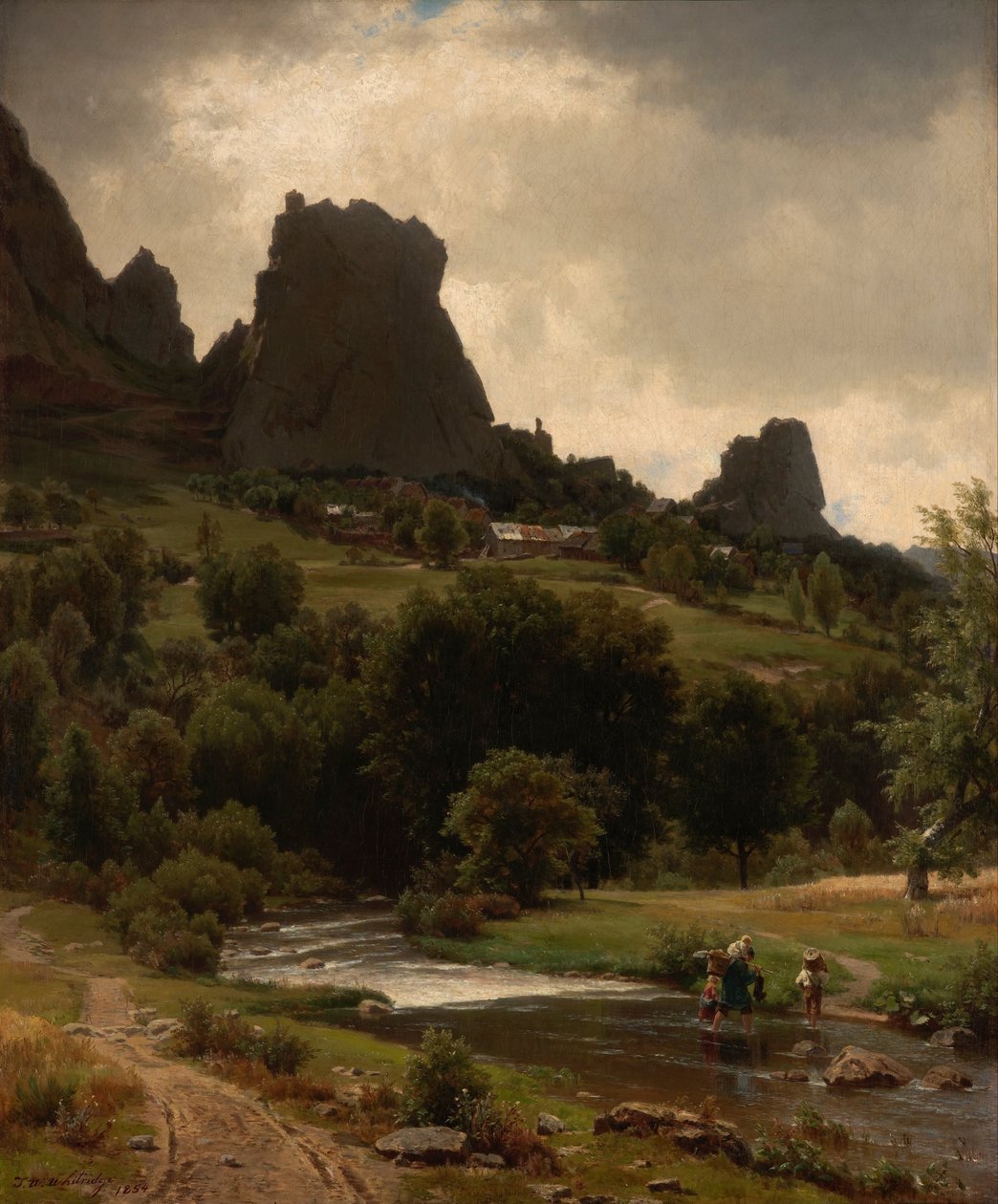 Summer Pastorale (Kallenfels Manzarası) by Worthington Whittredge