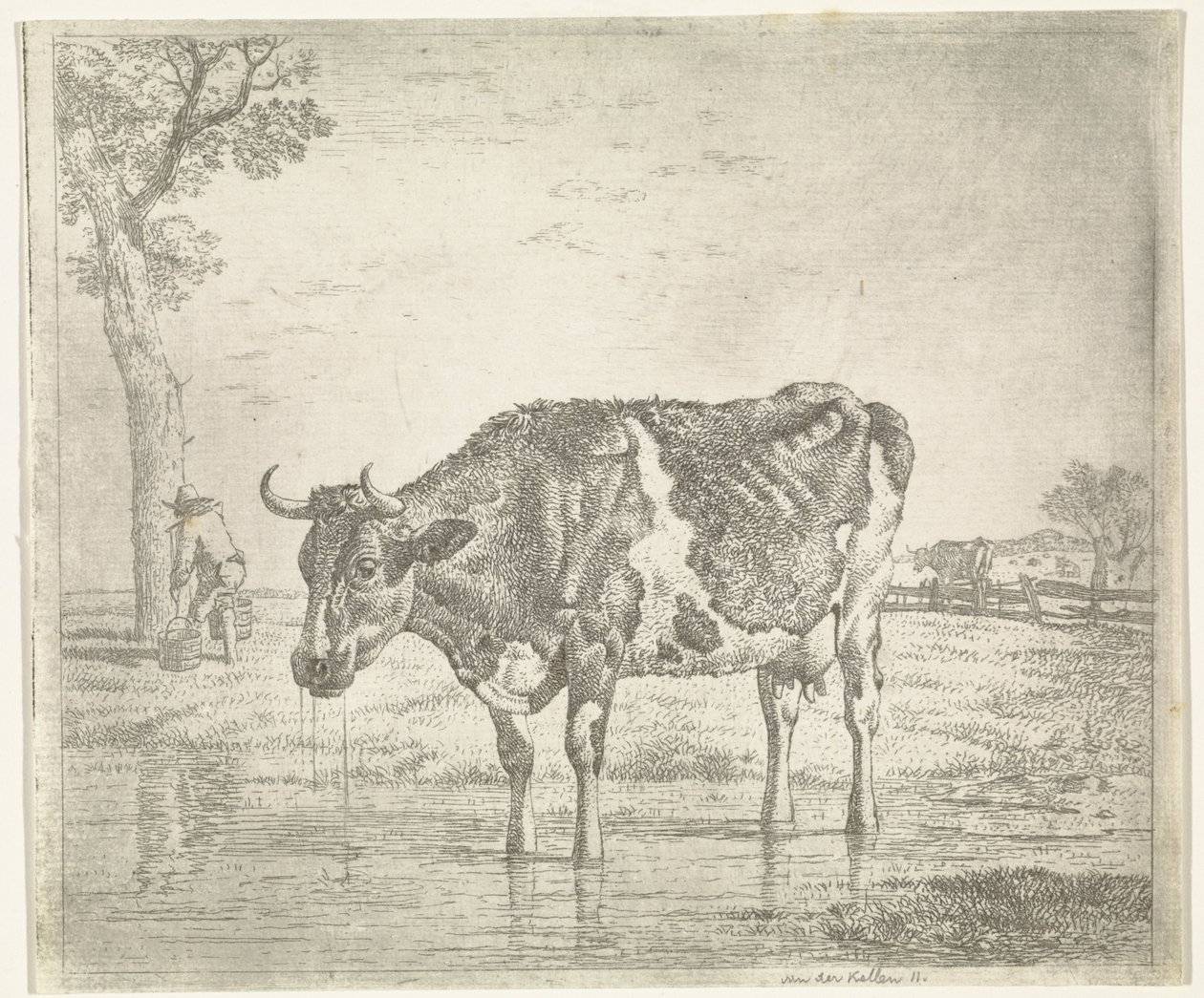 içme ineği by Wouter Johannes van Troostwijk