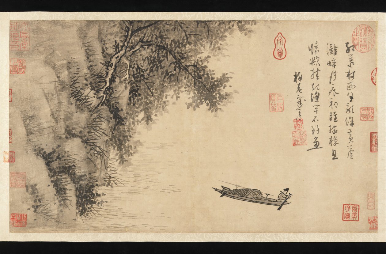 Balıkçı, ca. 1350. by Wu Zhen