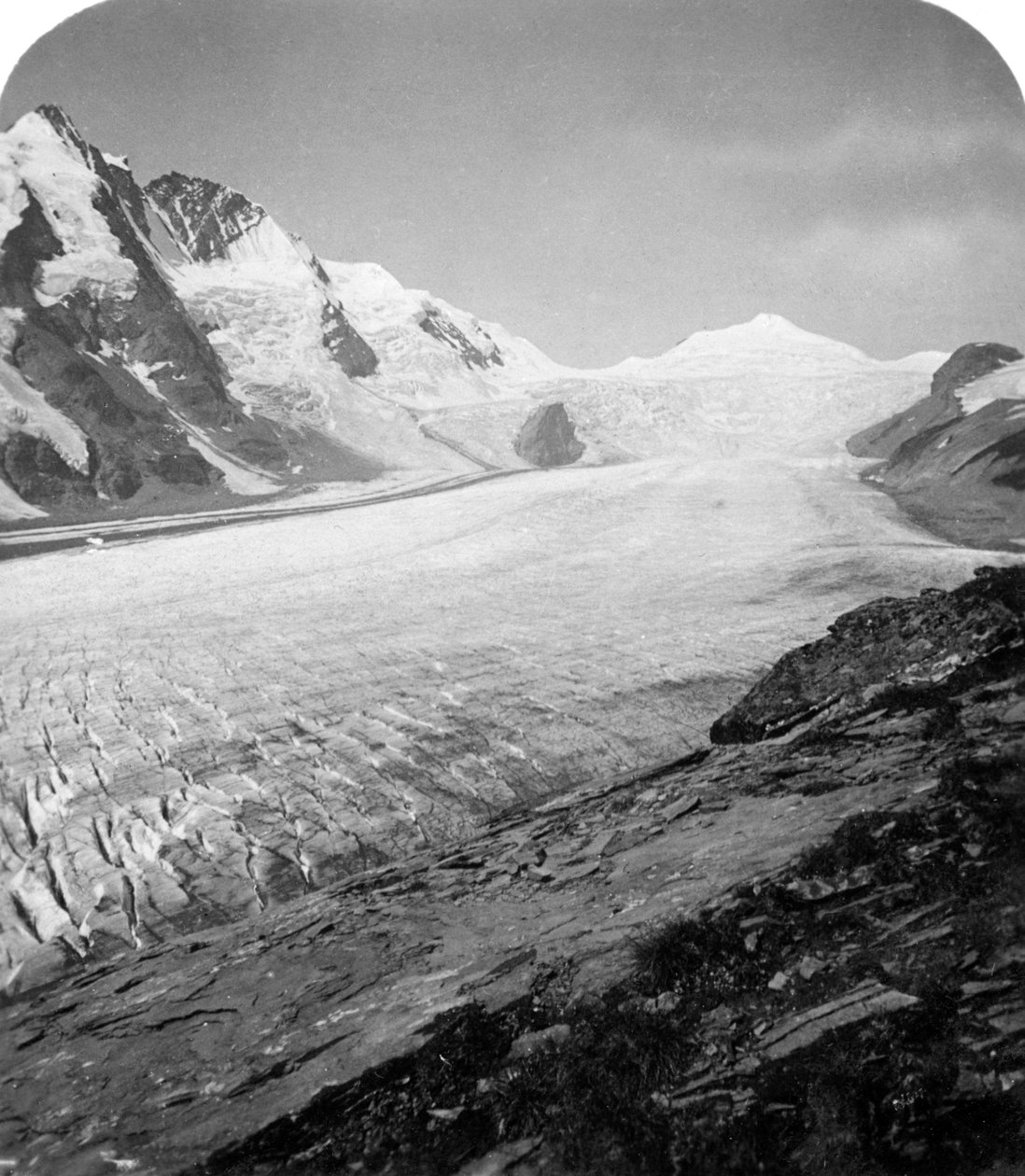 Grossglockner, Hohe Tauern, Avusturya, 1900
