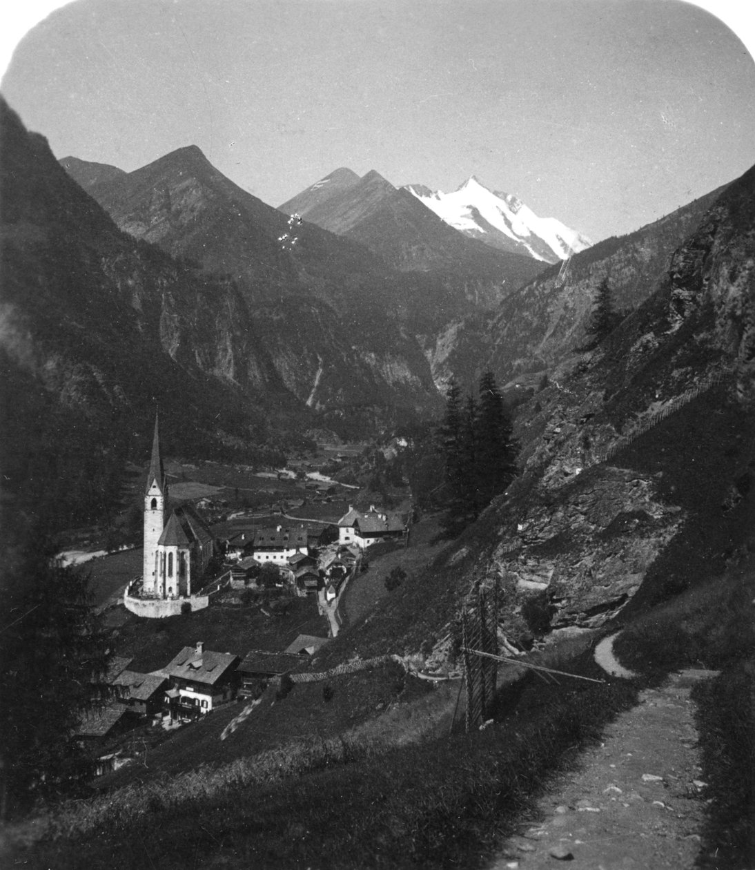 Heiligenblut ve Grossglockner, Avusturya, 1900