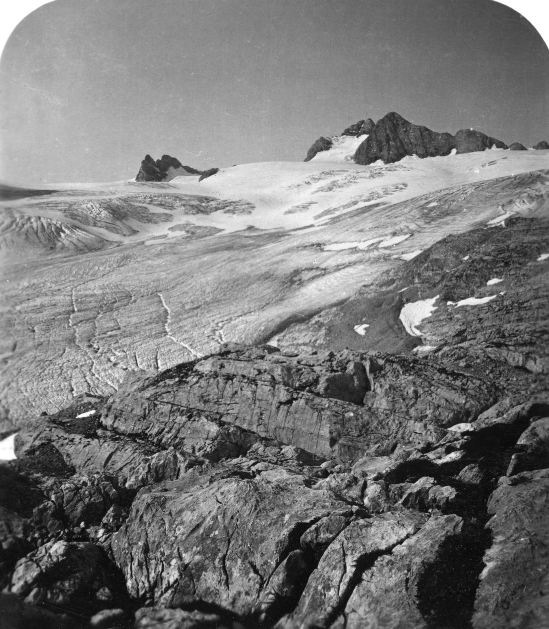 Yüksek Dachstein, Salzkammergut, Avusturya, c1900s. by Wurthle and Sons