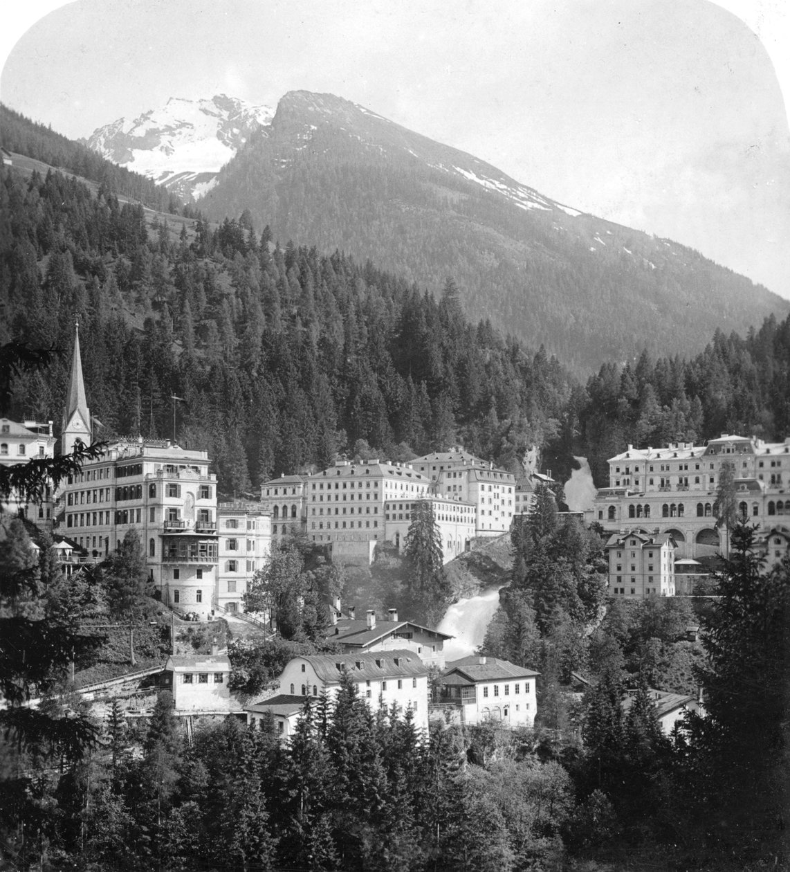 Schwarzenberg, Badgastein, Avusturya, 1900