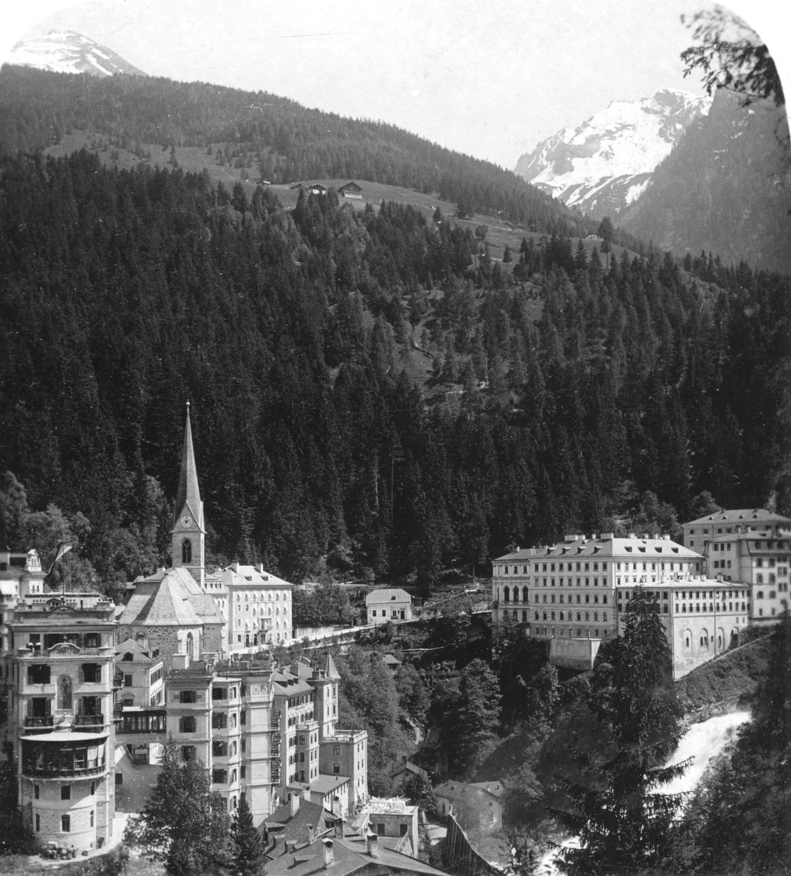 Schwarzenberg, Badgastein, Avusturya, 1900