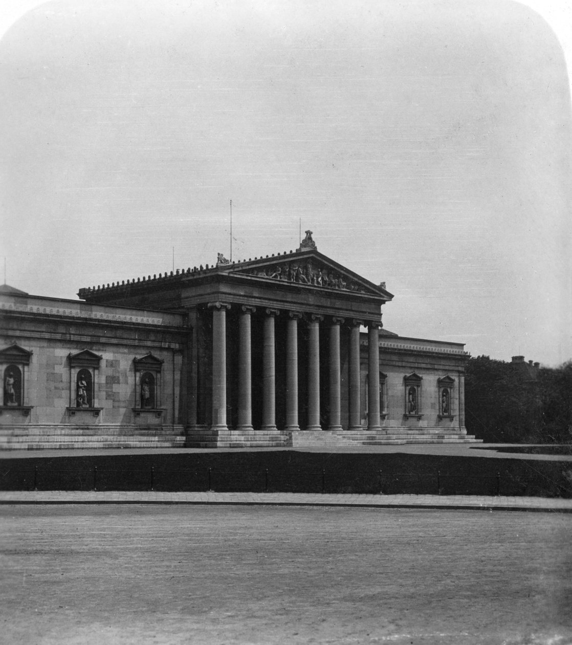 Glyptothek, Münih, Almanya, 1900