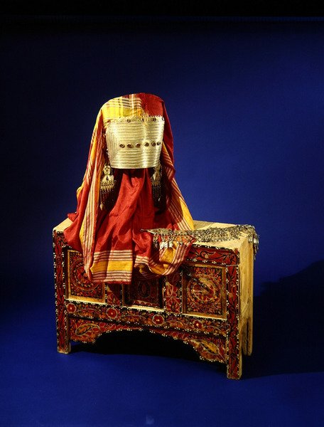 Başlık (altın ve ipek) by Yemen School