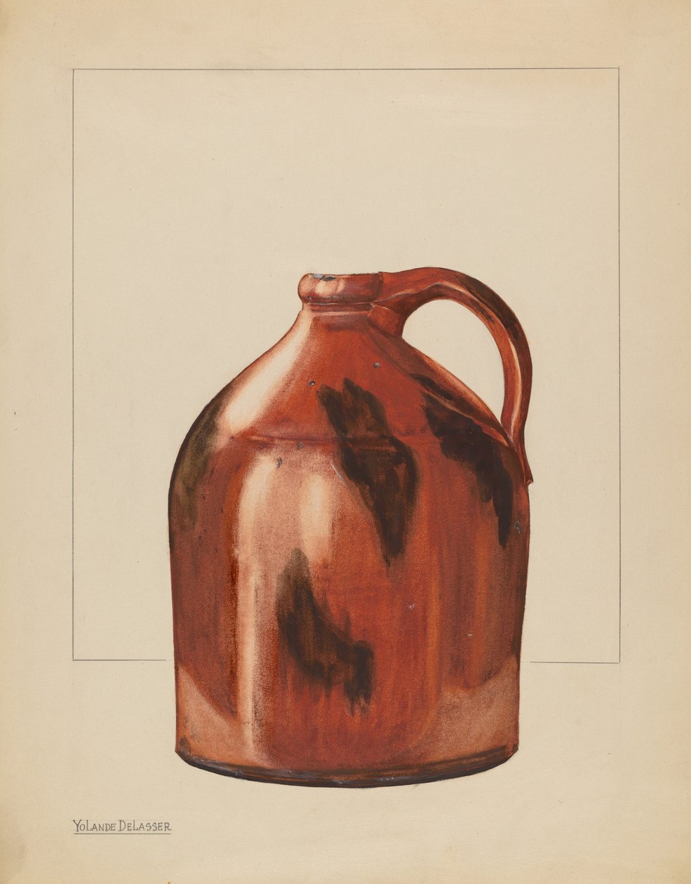 Sürahi, ç. 1936. by Yolande Delasser