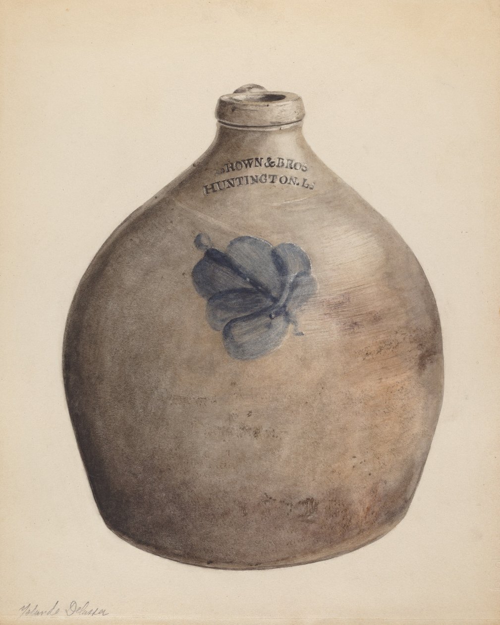 Sürahi, ç. 1937. by Yolande Delasser