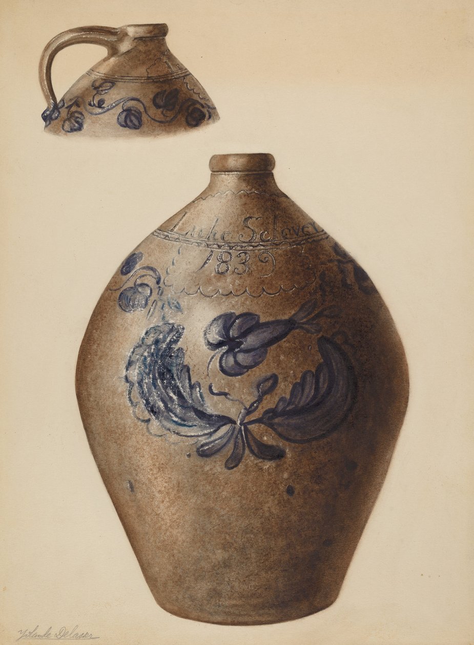 Sürahi, ç. 1937. by Yolande Delasser