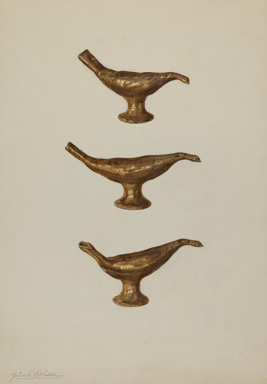 Pa. Alman Düdüğü, c. 1939. by Yolande Delasser