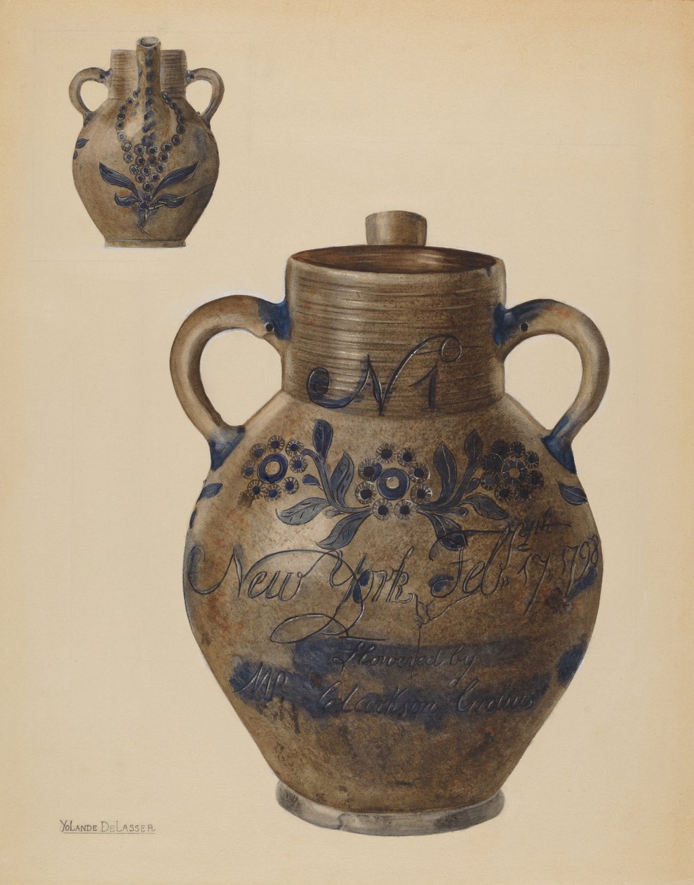 Su Sürahisi, 19351942. by Yolande Delasser