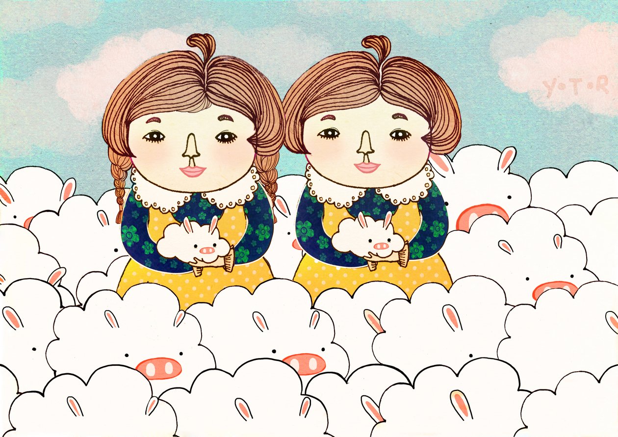 Twins, 2013, (digital) by Yoyo Zhao